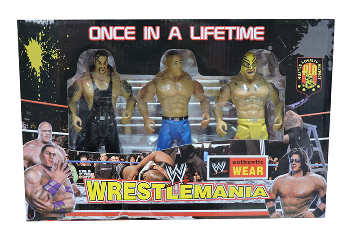 Wrestlemania Toy Set For Kids