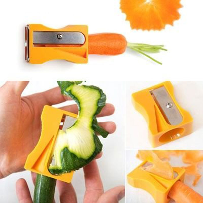 1Pcs Carrot Sharpener Peeler Kitchen Tool Vegetable Fruit Curl Slicer 9 1Pcs Carrot Sharpener Peeler Kitchen Tool Vegetable Fruit Curl Slicer