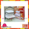 2 Tier Pastry Tray With Metal Stand
