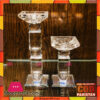 2Pcs Set Crystal Candle Holders