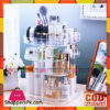 3-Tier Makeup Organizer 360 Degree Rotating Cosmetic Acrylic Storage Display Box