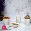 4 Piece Ceramic Bathroom Set 1 4 Piece Ceramic Bathroom Set