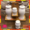 4Pcs Ceramic Sauce Set