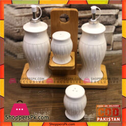 4pcs Ceramic Sauce Set