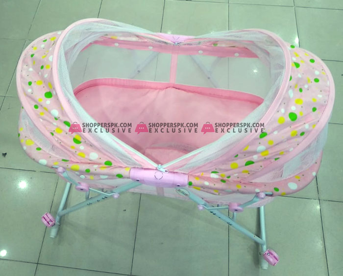 Baby Rocking Cradle Bed With Wheel