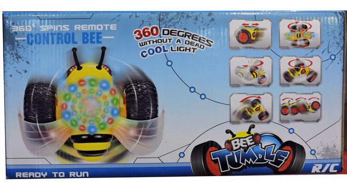 Bee Tumble 360 Degrees Without a Dead Cool Light