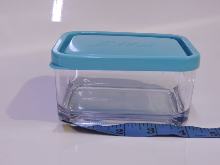 Beta 3Pcs Aclayric Plastic Food Container Set