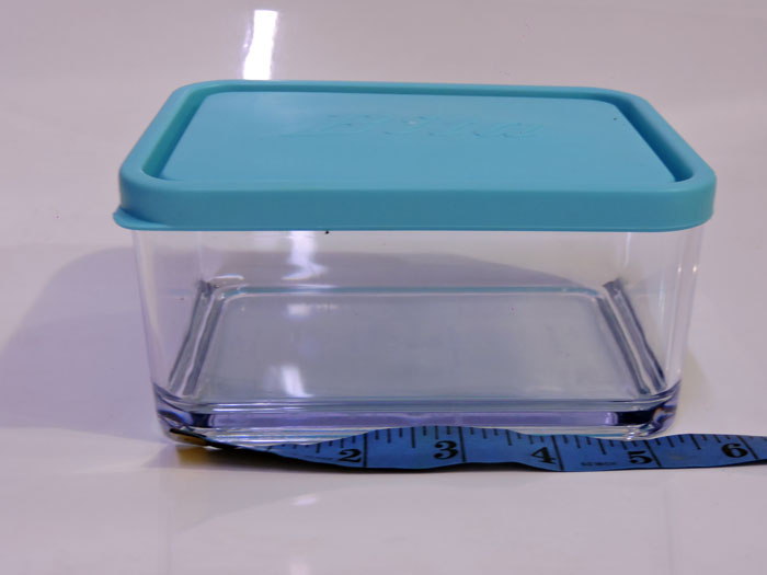 Beta 3Pcs Aclayric Plastic Food Container Set