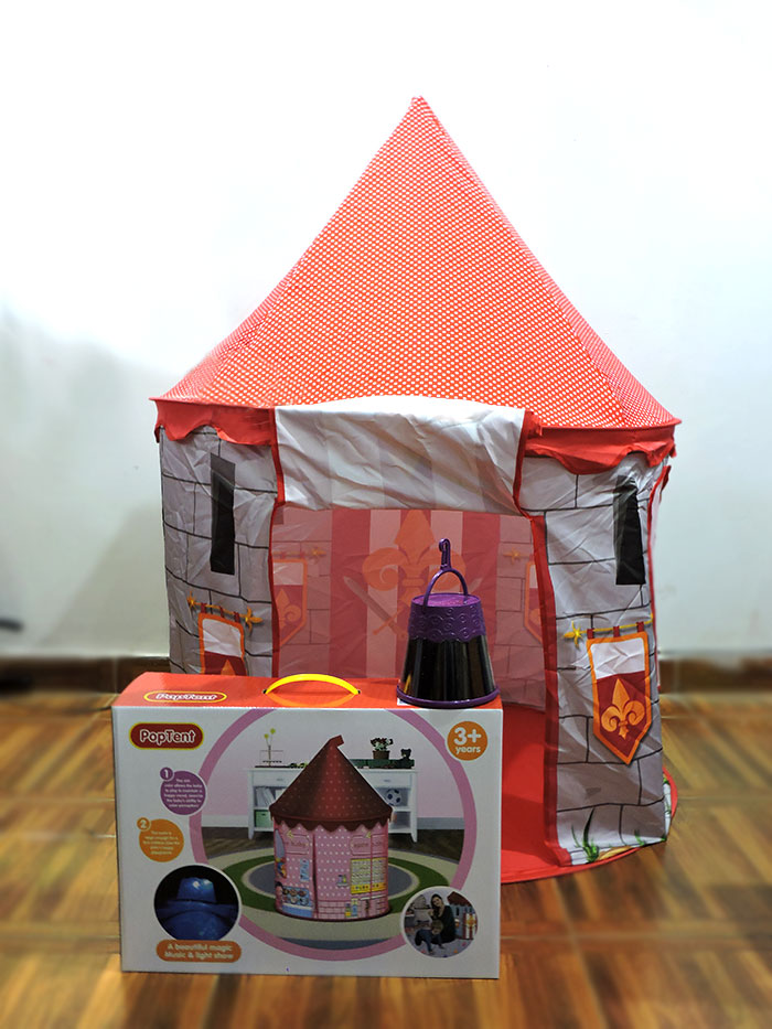Castle Pop Tent 134 X 92 X 92 Cm