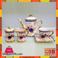 Ceramic 15 Pcs Tea Set