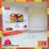 Clear Glass Platter With Base 12&Quot;-Round 2 Clear Glass Platter With Base 12&Quot;-Round