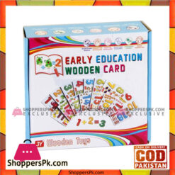 Early Education Wooden Card Game