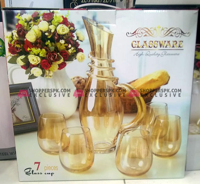 Glassware High Quality Water Set 7 Pieces