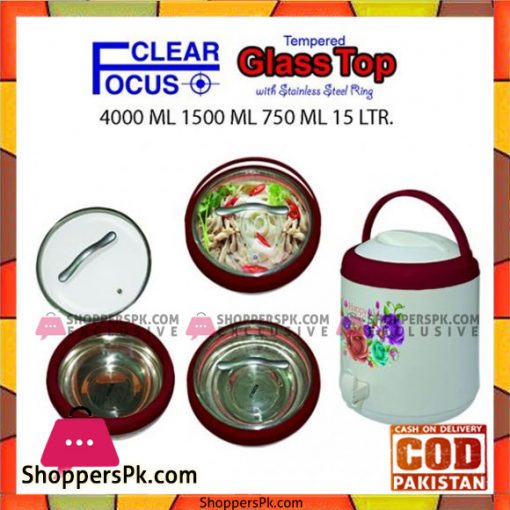 Happy Focus Glass Top 4 Pcs Gift Pack