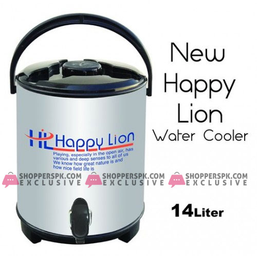 Happy Lion Steel Water Cooler 14 Liter