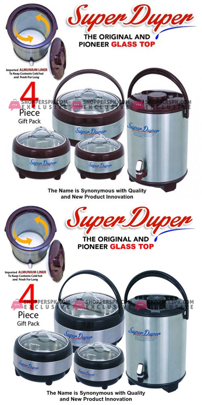 Happy Handsome Super Duper Glass Top Gift Pack