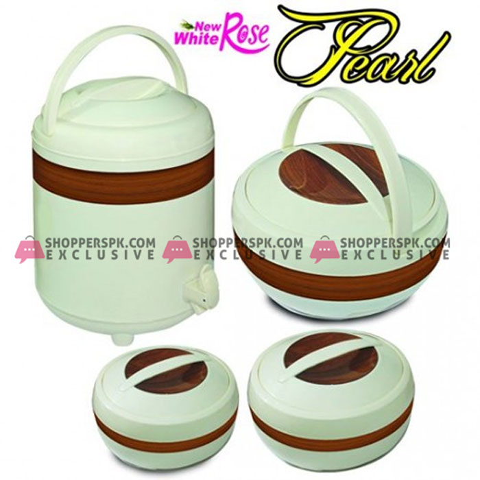 Happy White Rose Pearl 4 Pcs Gift Pack