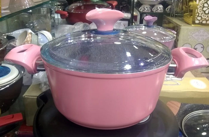 High Quality Falez Granitec Cookware Set 9 Piece