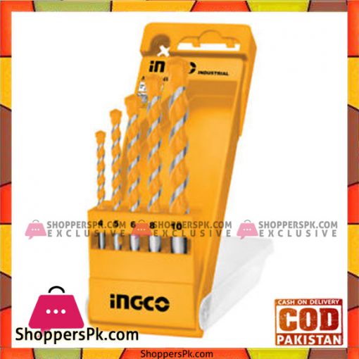 INGCO 5PCS Masonry Drill Bit Set - AKD3051