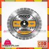 INGCO Diamond Disc for Concrete Cutting Laser Welded Rim - DMD044052 - Karachi Only