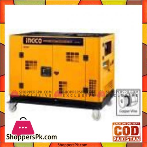Ingco Super Silent Diesel Generator - GSE100K2 - Karachi Only