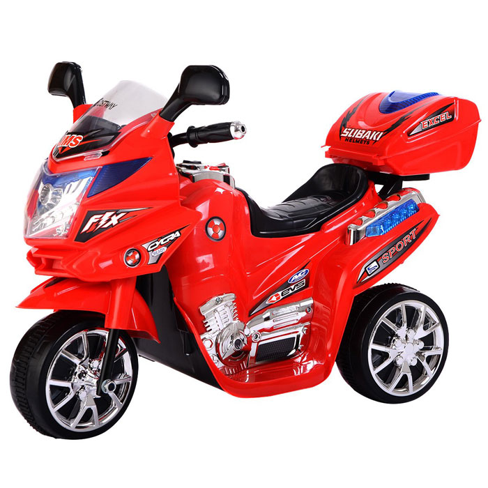 6V Kids Ride On Motorcycle Battery Powered 3 Wheel Bicyle 2 - 4 Years Kids