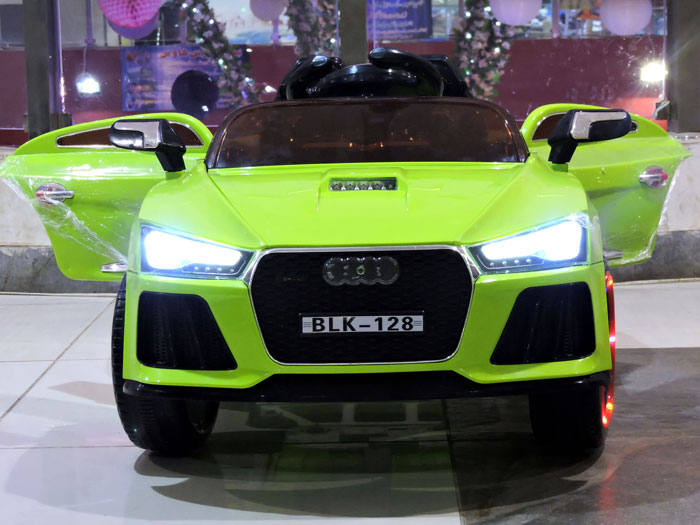 Kids Ride On Electric Car Audi Rs5 Design With Lighting Wheel - Blk-128