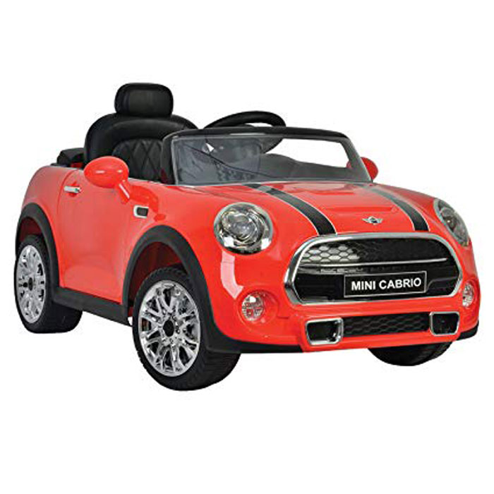 Kids Ride On Mini Cooper Car 12V Mp3 Rc Remote Control