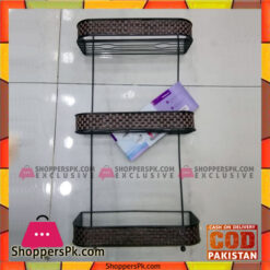 Kitchen Rack 3 Tier Shelf Wall Mounted