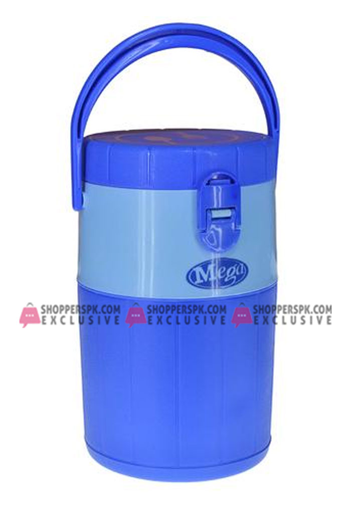 Mega Lunch Carrier Tiffin 3 Stainless Steel Bowls With Salad Separator