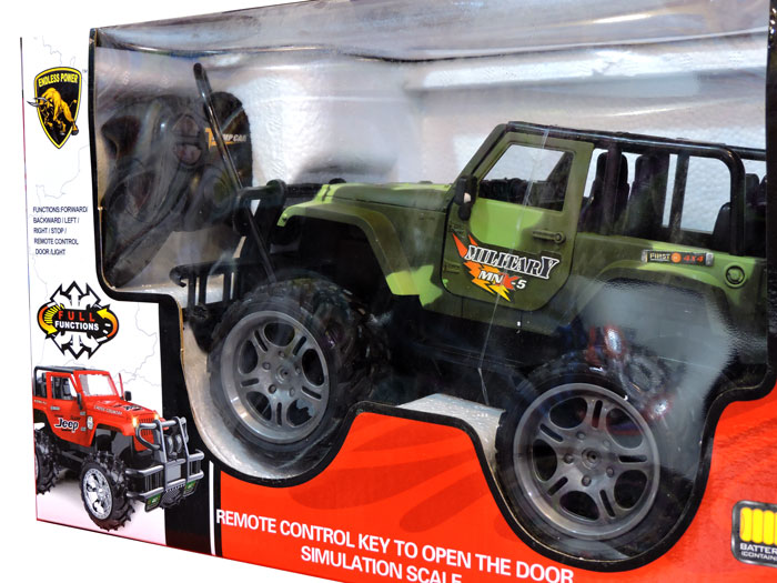 Military 4X4 Remote Control 1:16 Scale Jeep Mn-5