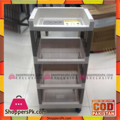 Multipurpose 4 layer Rack With Wheel