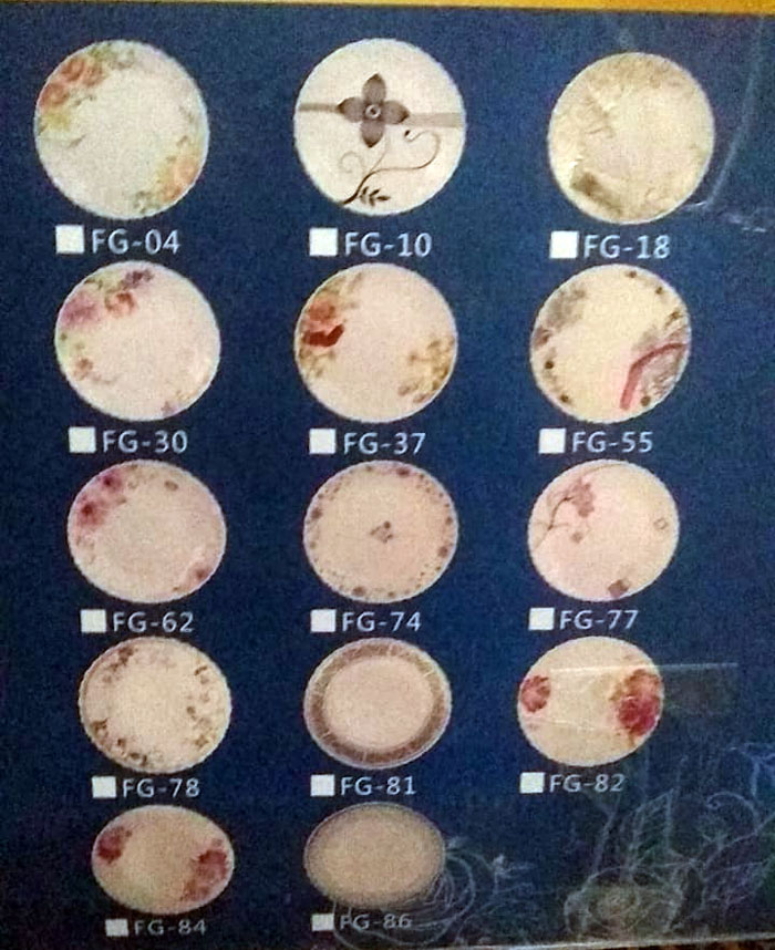 Opal Marble Glassware Round Dinner Set 72 Pcs 8 Opal Marble Glassware Round Dinner Set 72 Pcs