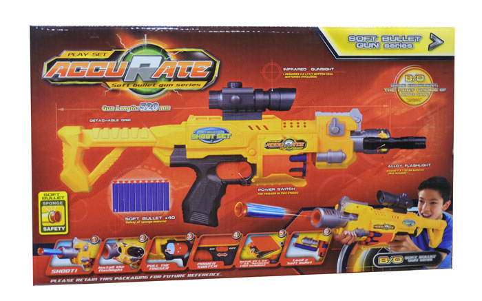 Play Set Accurate Soft Bullet Gun Series