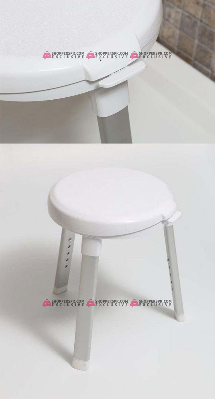 Primanova Bath Stool With Rotating Table Turkey Made Kv27