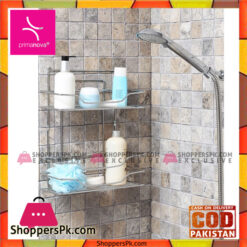 Primanova Fest Bathroom Shelf 2 Rack Turkey Made D-05224