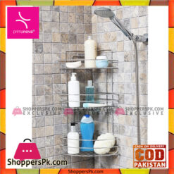 Primanova Fest Corner Bathroom Shelf 3 Rack Turkey Made D-05223