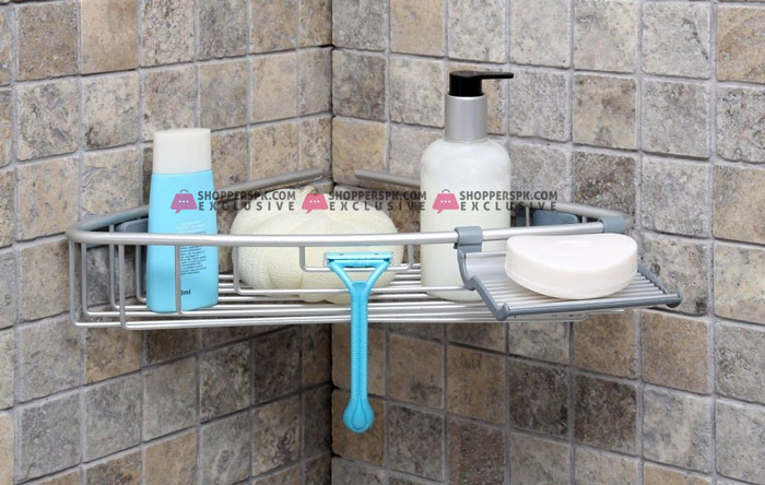 Primanova Paloma Aluminum Bathroom Shelves Single Turkey Made M-N30-30