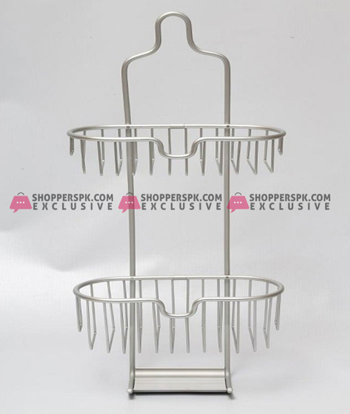 Primanova Paloma Aluminum Shower Basket 2 Piece Tukey Made M-N26-30