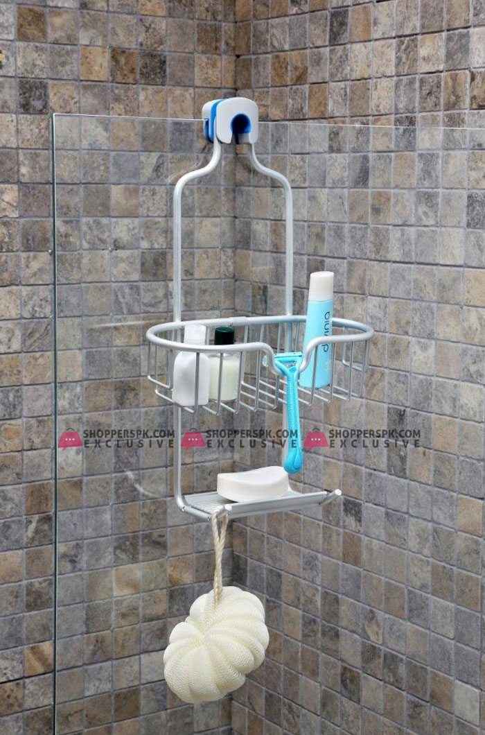 Primanova Paloma Aluminum Shower Basket Single Turkey Made M-N25-30