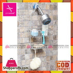 Primanova Paloma Aluminum Shower Basket Single Turkey Made M-N25-30