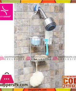 Primanova Paloma Aluminum Shower Basket Single Turkey Made M-N25-30