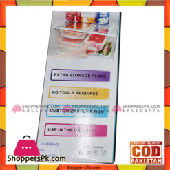 Refrigerator Pull Out Organizer Snap On Drawer Small