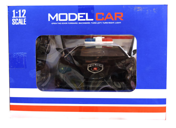 Remote Control Police 1:12 Scale Model Car