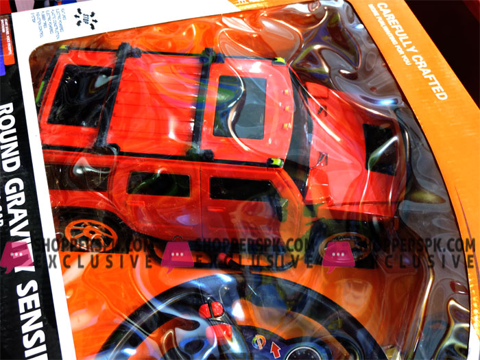 Round Gravity Sensing Remote Control Car - 6012