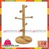 Royal Bamboo Cup Stand 6 Hooks