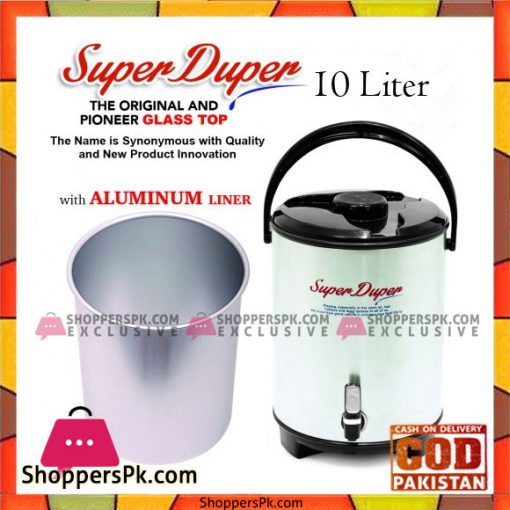 Super Duper Aluminium Water Cooler 6 Liter