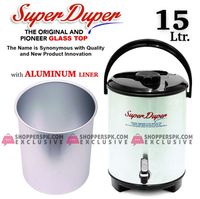 Super Duper Aluminium Water Cooler 15 Liter
