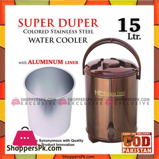 Super Duper Metallic Cooler 15 Liter