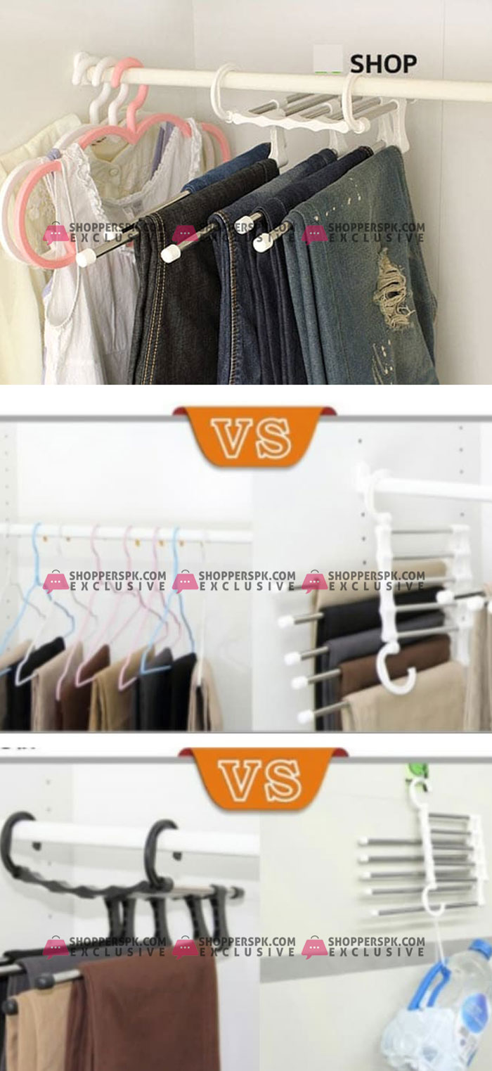 Multi-Functional Pants Rack / Clothes / Headscarf / Scarf / Hanger